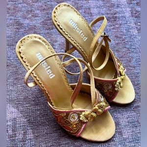 Unlisted, 6 1/2 M, Heartbreaker, Beaded Strappy Heel